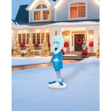 2 Ft Light-Up Blow Mold Snow Miser Decoration - The Year Without a Santa Claus picture