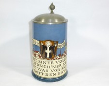 Mettlach Beer Mug Company Gebrüder Jäger Grafitwerk Kropfmühl Bayern Munich picture