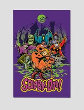 Scooby-Doo Villains Group Scooby & Shaggy Giclee Print Poster 11x17 Wall Art picture