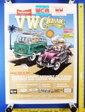 Budweiser 1990 VW Volkswagen Irvine Meadows Classic Car Show 17x24