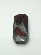 VTG 1990s Marlboro Cigarettes Metal Gas Lighter Geometric Steel Japan Style WORK picture