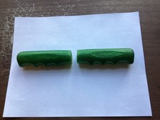 Vintage Schwinn Campus Green Sparkle Grips Stingray Muscle Bike 7/8”  4 3/8” picture