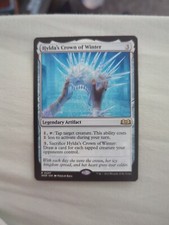 Magic The Gathering WOE 247 Hyldas Crown Of Winter NM picture