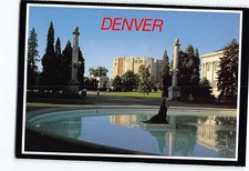 Postcard The Denver Art Museum from the Denver Civic Center area Denver CO USA picture