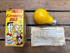 Vintage 1955 Hokey's Insect Exterminating Bulb Magic Trick Complete w Box Joke picture