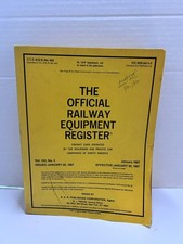 The Official Railway Equipment Register - Effective January 30, 1987 picture
