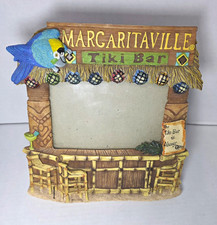Margaritaville VINTAGE 2009 Tiki Bar 4X6 Photo Frame Jimmy Buffet RARE HTF 3D picture