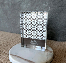 Vintage 2010 Coach Leatherware x NTT DoCoMo Signature C Acrylic & Metal Stand picture