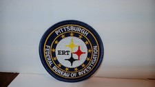 FBI - Federal Bureau of Investigation Pittsburgh PA. Patch - RARE - NEW picture
