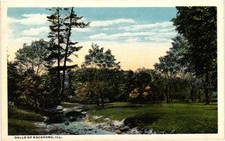 Dells of Rockford, IL Vintage Postcard - Paul R. Vogel Co. Scenic View picture