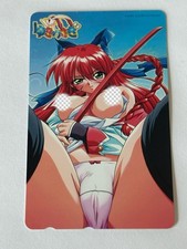 Unused Japanese Game & PC Telephone Card Saki Mido “Yuki Usagi” picture