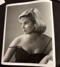 Ingrid Goude  8 x 10 Vintage Original Movie publicity PHOTO 1957 Swedish Actress picture