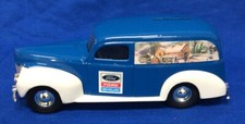 1940 Ford Panel Van Christmas Bank With Key, In Box, Ertl Die-cast Metal, B4 picture