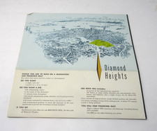 Diamond Heights San Francisco c1950s ORIG Home Sales Brochure 24
