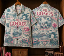 Retro The Go-Go’s 80s Pop Rock Hawaiian Gift fans All size Shirt picture