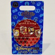 2026 Disney Wine & Dine Half Marathon runDisney Limited Release Pin WDW picture