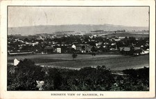 [53a2] Postcard 1910, River View of Manheim PA picture