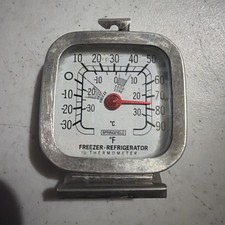 VTG 1950’s Springfield Refrigerator/Freezer Thermometer  picture