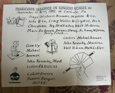 MAGICIANS ALLIANCE OF EASTERN STATES Magic 40th  Convention Program 1982 Flyer - picture