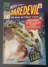 Vintage 1967 Daredevil #25 Marvel  1st Appearance Leap-Frog & Mike Murdock picture