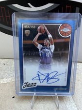 Ace Bailey RC Auto Blue Refractor 1980-81 /150 80TBA-AB Utah Jazz picture