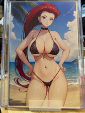 Key Comics Jessie Team Rocket Inspired Naughty Virgin Variant Beach Collector  picture