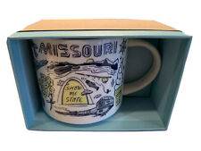 Starbucks Missouri Been There Series Ceramic Coffee Mug Cup14 Oz NIB picture