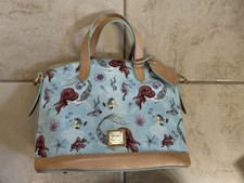 Rare Dooney & Bourke Disney Dream Big Princess Little Mermaid Ariel Dome Satchel picture