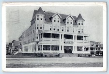 c1948 Ocean Grove New Jersey Vintage Postcard Seaside Hotel Ocean Front Posted picture