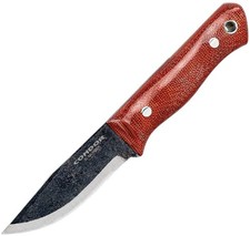 Condor Mini Firewater Red Canvas Micarta 1095HC Fixed Blade Knife K39813HC picture