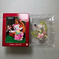 Vintage 2001 Carlton Cards Daughter Bear Moon Christmas Ornament With Box picture