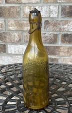 1890’s Schlitz Brewing 12oz Blob J Gahm Boston Mass “Schlitz’s” Beer Bottle picture