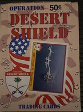 1991 Desert Shield Wax Box Case Fresh 36 Sealed Packs 🔥🔥🔥 picture