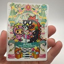 KAYOU Tokidoki Series 2 - 04/15 TD-XR-012 LITTLE TERROR & TOKIMON Bday Card picture