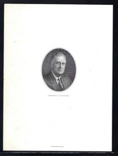 Franklin D. Roosevelt, Official Engraving by the Bureau of Engraving & Printing picture