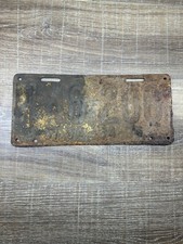 Vintage West Virginia License Plate 1935-1936 Rusty Metal Auto Tag Garage Decor picture