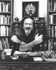 Author Writer ALAN WATTS Glossy 8x10 Photo Glossy Portrait Naturalist Print picture