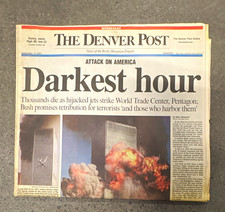 The Denver Post Newspaper Sept 12, 2001 