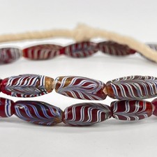 Red Feather Venetian Trade Beads picture