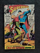 Superman #205 (DC Comics 1968) FN approx 6.0 picture