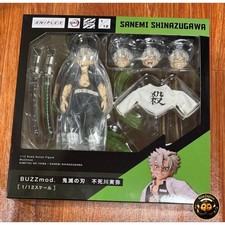 BUZZmod Sanemi Shinazugawa Figure ANIPLEX Demon Slayer Kimetsu no Yaiba Japan picture