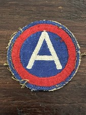 ORIGINAL PERIOD WWII WW2 US ARMY THIRD ARMY PATCH FE CE - GEN PATTON'S ARMY picture