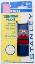 Stanley HANDYMAN H101P Trimming Wood Plane on Original Store Card - NOS - MTT picture