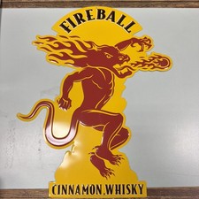 Fireball Cinnamon Whiskey Metal Sign 20 x 15 Bar Man Cave picture