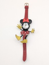 *READ* Vintage Lorus Full Body 3D Minnie Mouse Unlimited Disney Watch Working  picture
