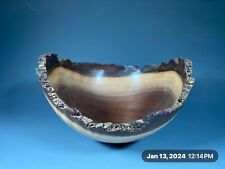 Black Walnut G+ Bowl #15536 made by Smithsonian Artist, David Walsh. picture