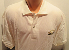Vintage Macanudo XL White Polo Shirt with Embroidered Logo (NEW and UNUSED) picture