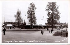 1959 Oregon Centennial Exposition Douglas County RPPC Postcard Smith picture