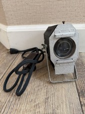 Vintage 1940s Miniature Fresnel Theater Spot Light 2” Hollywood Movie Working picture