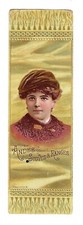 c1890's Trade/Advertising Book Marker, Andes Stoves & Ranges, Calendar picture